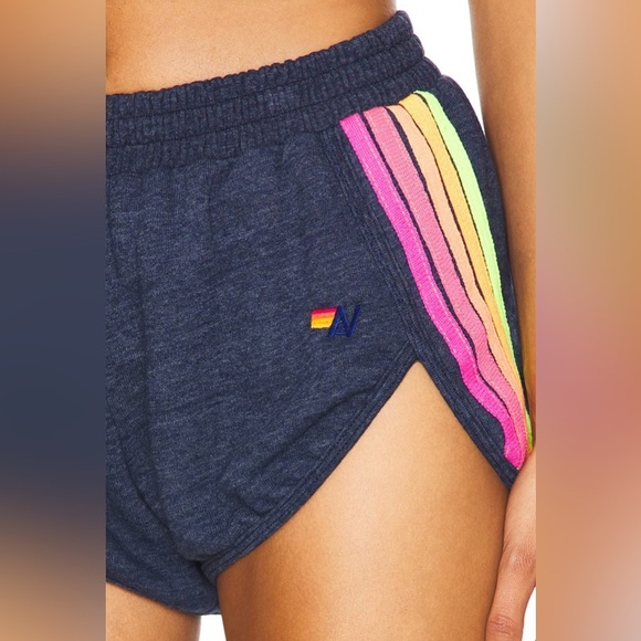 Aviator Nation 5 Stripe Jogger Shorts - Picture 16 of 17